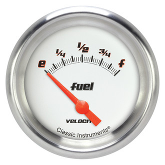 Classic Instruments® - Velocity Series 2-5/8" Fuel Level Gauge, 240-33