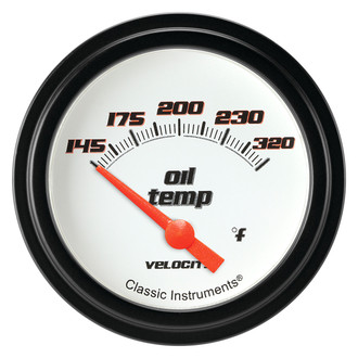 Classic Instruments® - Velocity Series 2-5/8" Oil Temperature Gauge