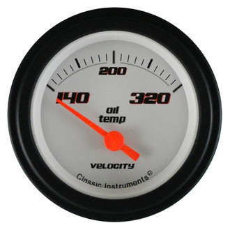 Classic Instruments® - Velocity Series 2-1/8" Oil Temperature Gauge