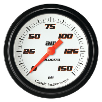 Classic Instruments® - Velocity Series Air Pressure Gauge, 150 psi
