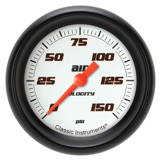 Classic Instruments® - Velocity Series 2-5/8" Air Pressure Gauge, 150 psi