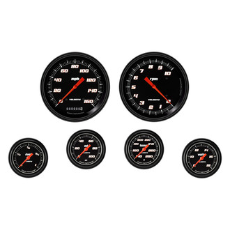 Classic Instruments® - Velocity Series 4-5/8" Custom 6-Gauge Set