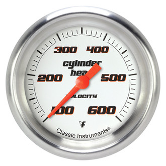 Classic Instruments® - Velocity Series 2-5/8" Cylinder Head Tempature Gauge