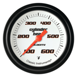 Classic Instruments® - Velocity Series 2-5/8" Cylinder Head Tempature Gauge