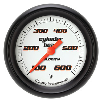 Classic Instruments® - Velocity Series 2-5/8" Cylinder Head Tempature Gauge