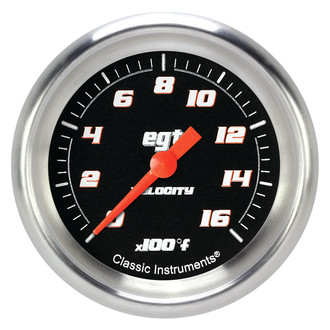 Classic Instruments® - Velocity Series 2-5/8" Pyrometer Gauge