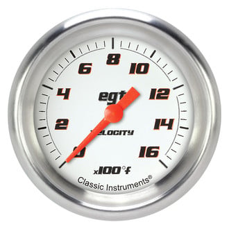 Classic Instruments® - Velocity Series 2-5/8" Pyrometer Gauge