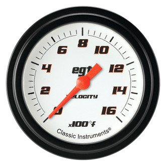 Classic Instruments® - Velocity Series Pyrometer Gauge