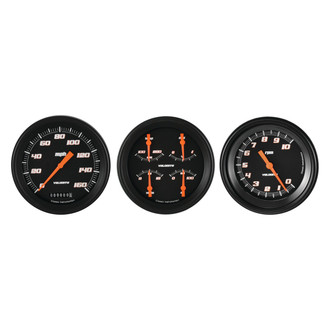 Classic Instruments® - Velocity Series 4-5/8" Custom 3-Gauge Set