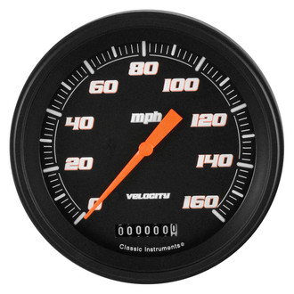 Classic Instruments® - Velocity Series 4-5/8" Speedometer, 160 MPH