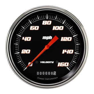 Classic Instruments® - Velocity Series 4-5/8" Speedometer, 160 MPH