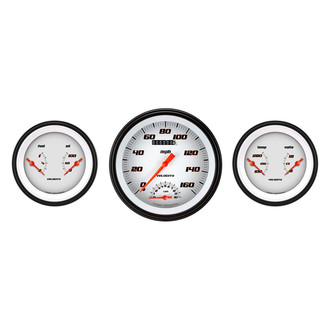 Classic Instruments® - Velocity Series 4-5/8" Custom 3-Gauge Set