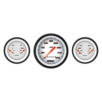 Classic Instruments® - Velocity Series 4-5/8" Custom 3-Gauge Set