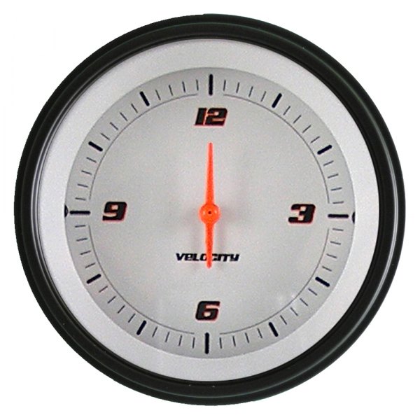 Classic Instruments® - Velocity White Series 3-3/8" Clock