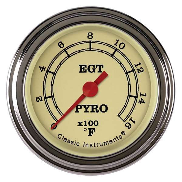 Classic Instruments® - Vintage Series 2-1/8" Exhaust Gas Temperature Gauge