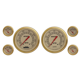 Classic Instruments® - Vintage Series Custom 6-Gauge Set