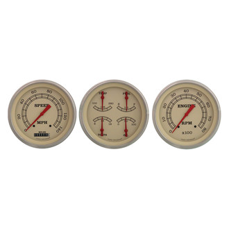 Classic Instruments® - Vintage Series 4-5/8" Custom 3-Gauge Set