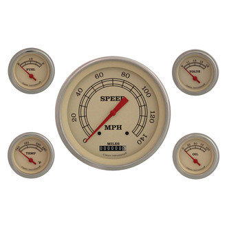 Classic Instruments® - Vintage Series 4-5/8" Custom 5-Gauge Set