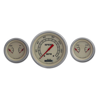 Classic Instruments® - Vintage Series 4-5/8" Custom 3-Gauge Set