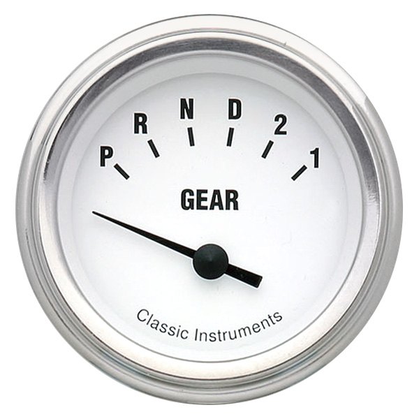 Classic Instruments® - White Hot Series 2-1/8" Gear Position Indicator