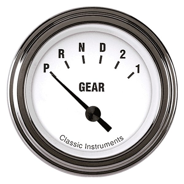 Classic Instruments® - White Hot Series 2-1/8" Gear Position Indicator