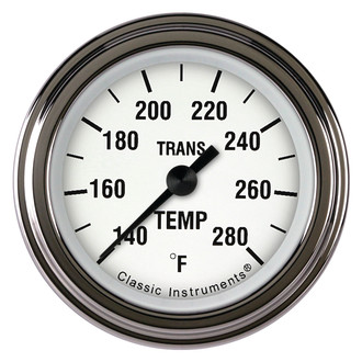 Classic Instruments® - White Hot Series 2-1/8" Transmission Temperature Gauge