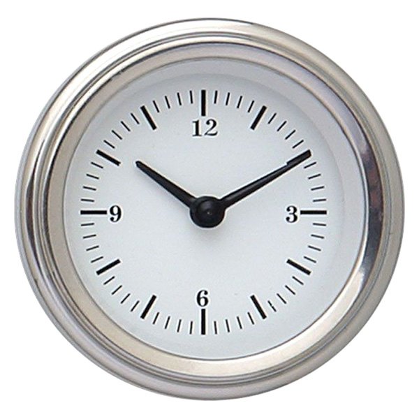 Classic Instruments® - White Hot Series 2-1/8" Clock