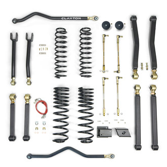 Clayton Off Road® - 3.5" Premium Adjustable Front and Rear Suspension Lift Kit