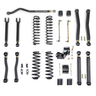 Clayton Off Road® - 2.5" Overland Plus Front and Rear Suspension Lift Kit