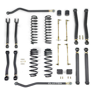 Clayton Off Road® - 3.5" Overland Plus Front and Rear Suspension Lift Kit