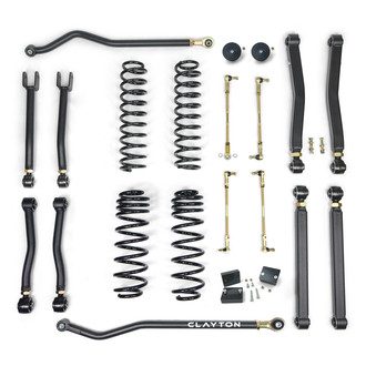 Clayton Off Road® - 2.5" Overland Plus Front and Rear Suspension Lift Kit