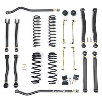 Clayton Off Road® - 3.5" Overland Plus Front and Rear Suspension Lift Kit