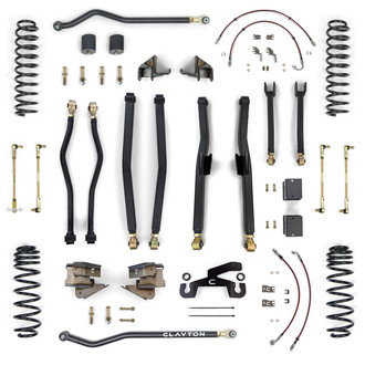 Clayton Off Road® - Front and Rear Long-Travel Suspension Lift Kit