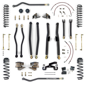 Clayton Off Road® - Front and Rear Long-Travel Suspension Lift Kit