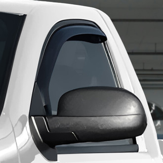 Clim Art® - In-Channel Dark Smoke Front Side Window Deflectors