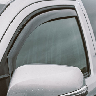 Clim Art® - In-Channel Dark Smoke Front Side Window Deflectors
