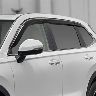 Clim Art® - Tape-On Dark Smoke Front and Rear Side Window Deflectors