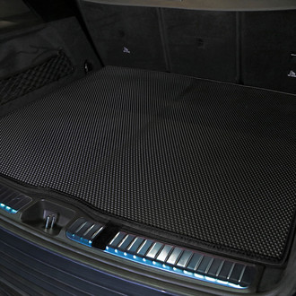 Clim Art® - All-Weather Black Rubber Floor Mat Set