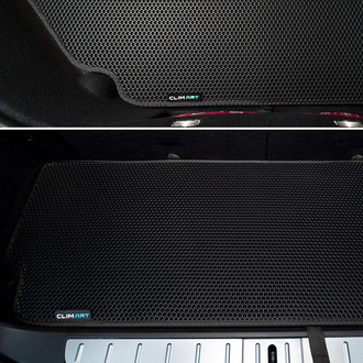 Clim Art® - Black Front Cargo Compartment and Cargo Liner