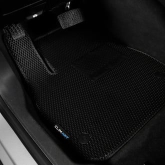 Clim Art® - All-Weather 1st & 2nd Row Black Rubber Floor Mat Set