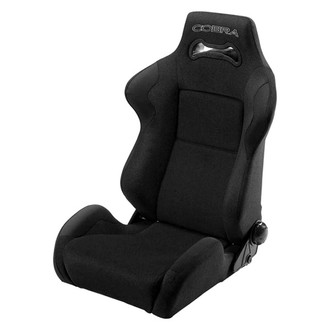 Cobra Seats® C DAY-S-BK - Daytona Black Spacer Fabric Race Seat