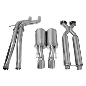 Corsa® - Sport™ 304 SS Cat-Back Exhaust System with Dual Rear Exit
