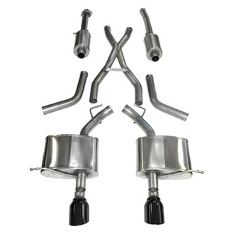 Corsa® - Sport™ 304 SS Cat-Back Exhaust System with Split Rear Exit