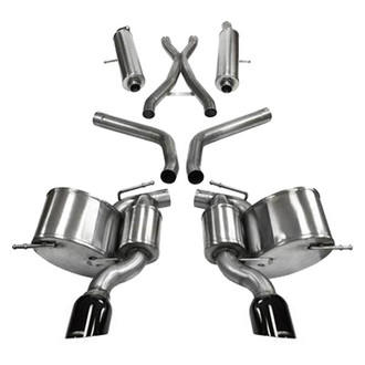 Corsa® - Sport™ 304 SS Cat-Back Exhaust System with Split Rear Exit
