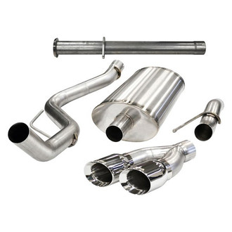Corsa® - Xtreme™ 304 SS Cat-Back Exhaust System with Dual Side Exit