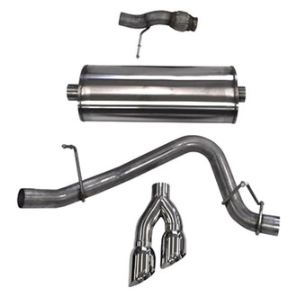 Corsa® - Sport™ 304 SS Cat-Back Exhaust System with Dual Side Exit