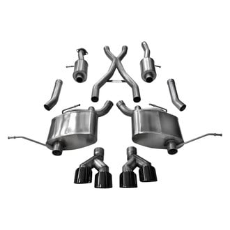 Corsa® - Sport™ 304 SS Cat-Back Exhaust System with Quad Rear Exit