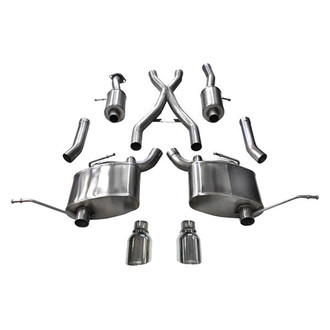 Corsa® - Sport™ 304 SS Cat-Back Exhaust System with Split Rear Exit