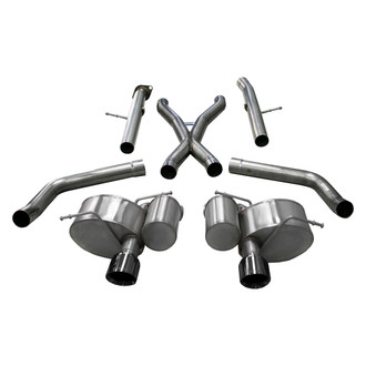 Corsa® - Xtreme™ 304 SS Cat-Back Exhaust System with Split Rear Exit
