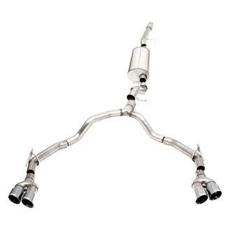 Corsa® - Sport™ 304 SS Cat-Back Exhaust System with Quad Rear Exit